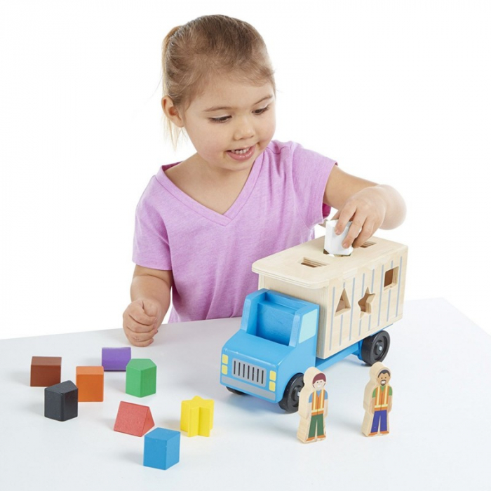 Sortator de forme Masina de curatenie - Melissa and Doug [3]