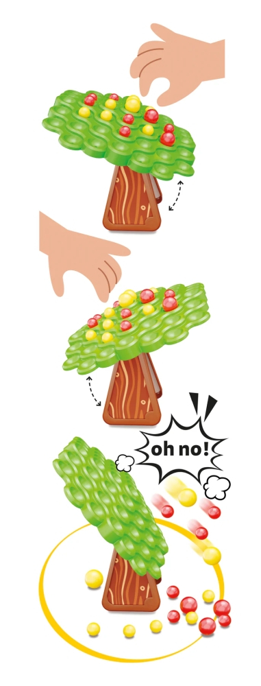 Stay Apple! Balance Tree Game - Joc Quercetti Educativ si Interactiv pentru Toata Familia [4]