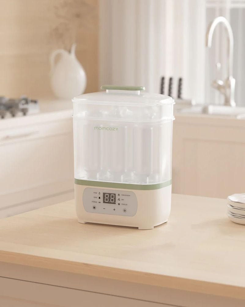 Sterilizator cu abur pentru biberoane 8 in 1 Momcozy [10]
