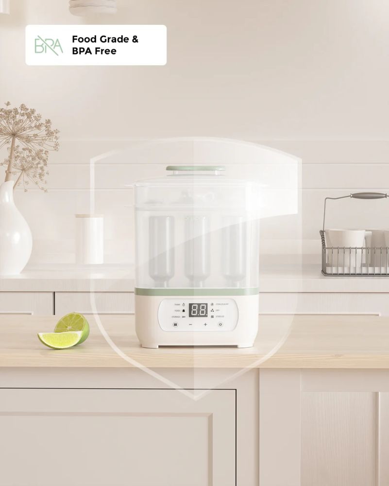Sterilizator cu abur pentru biberoane 8 in 1 Momcozy [7]