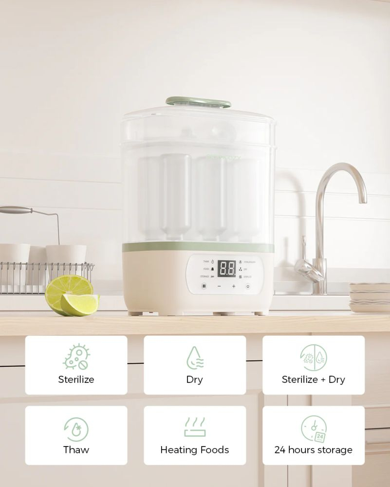 Sterilizator cu abur pentru biberoane 8 in 1 Momcozy [5]