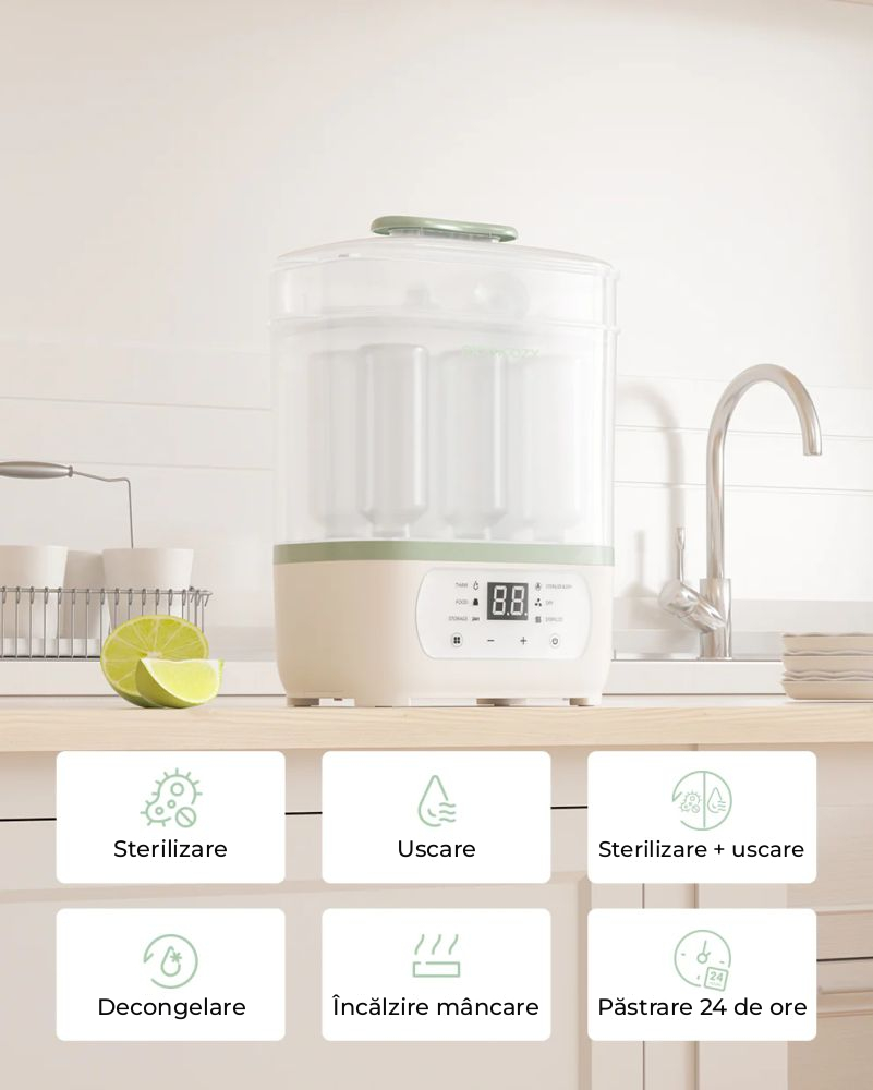 Sterilizator cu abur pentru biberoane 8 in 1 Momcozy [5]