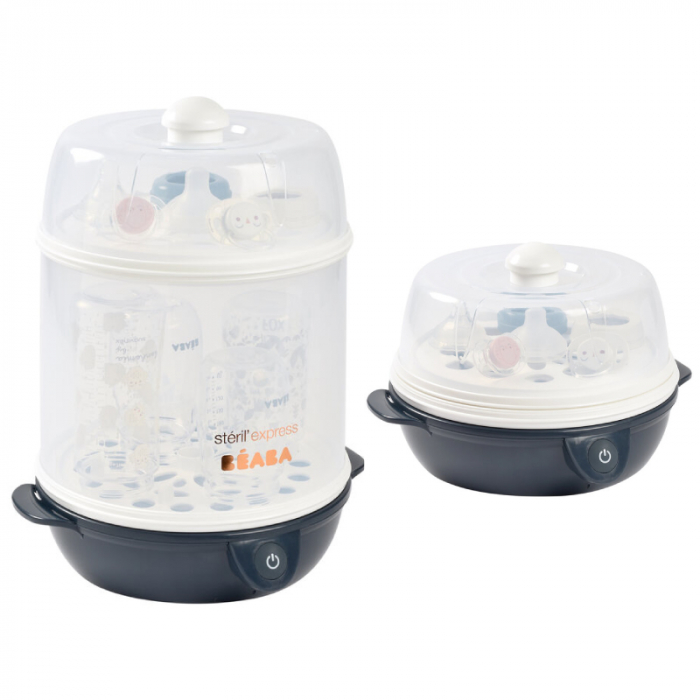 Sterilizator electric 2 in 1 Beaba Steril Express Night Blue [3]