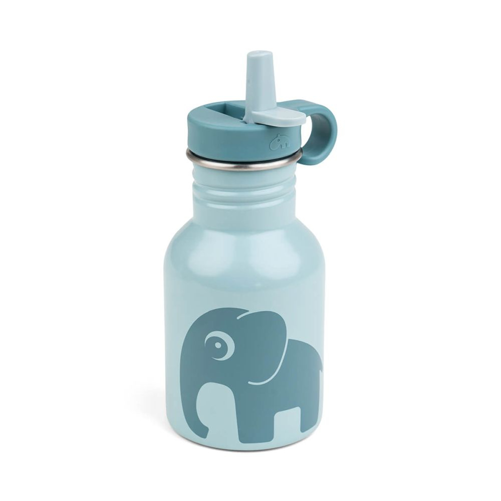 Sticla metalica cu pai Done by Deer Elphee Blue 350 ml [3]