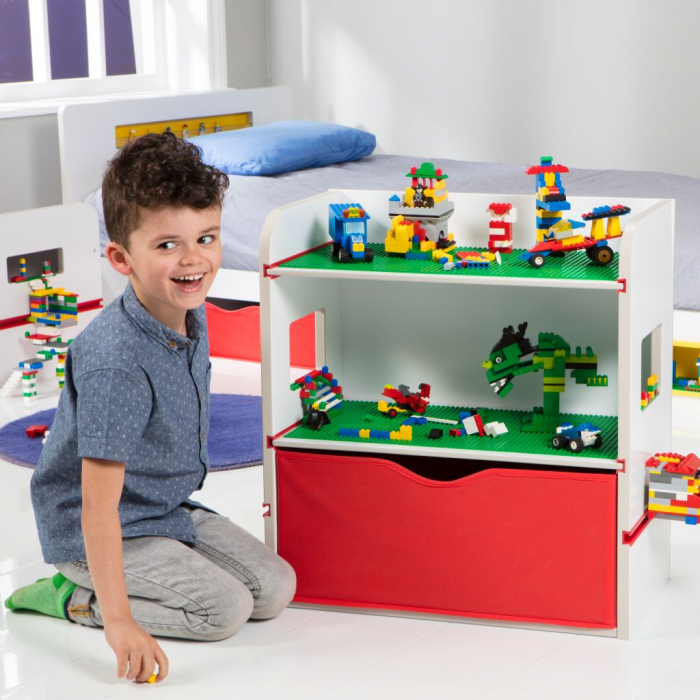 Suport depozitare cu display pentru constructii tip Lego [11]