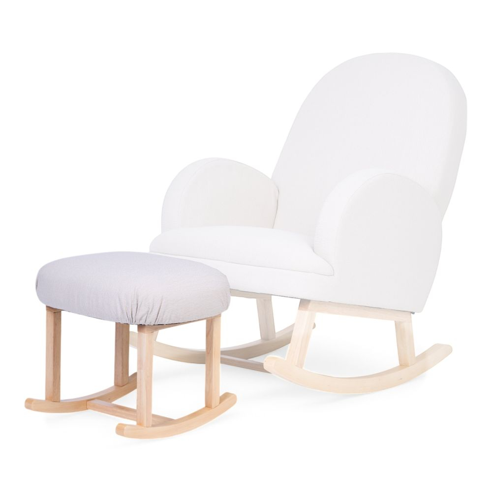 Suport pentru picioare balansoar Childhome Linen Beige [6]