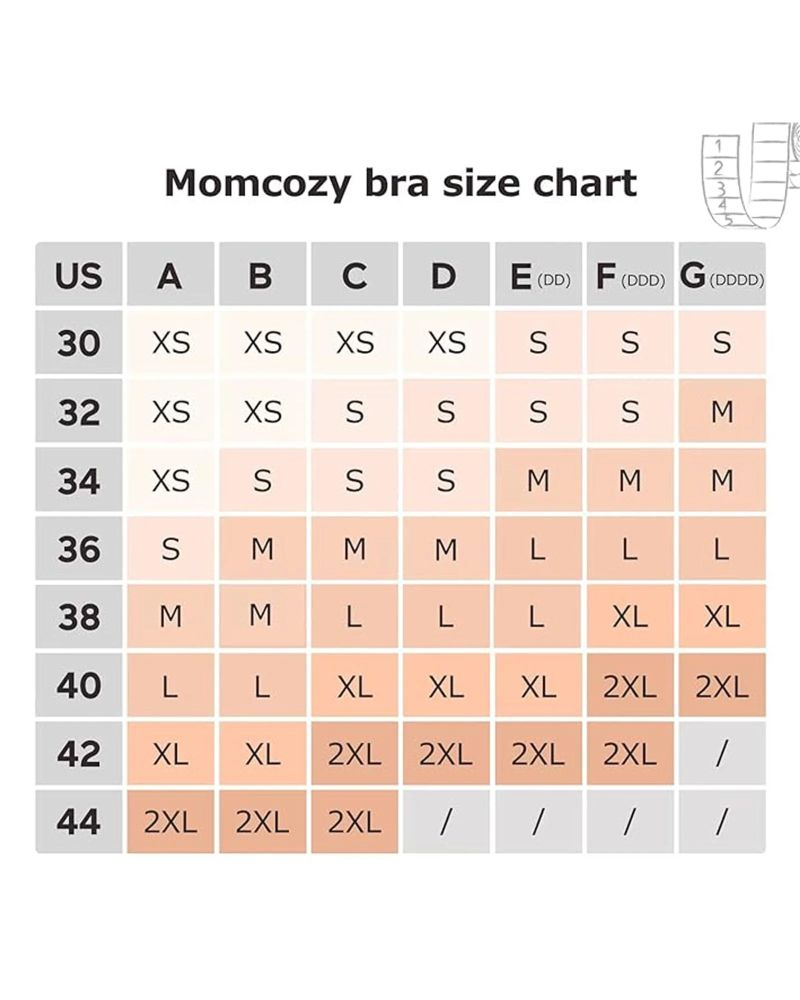 Sutien alaptare Momcozy pentru pompa de san Hands-free YN08 Skin XL [5]