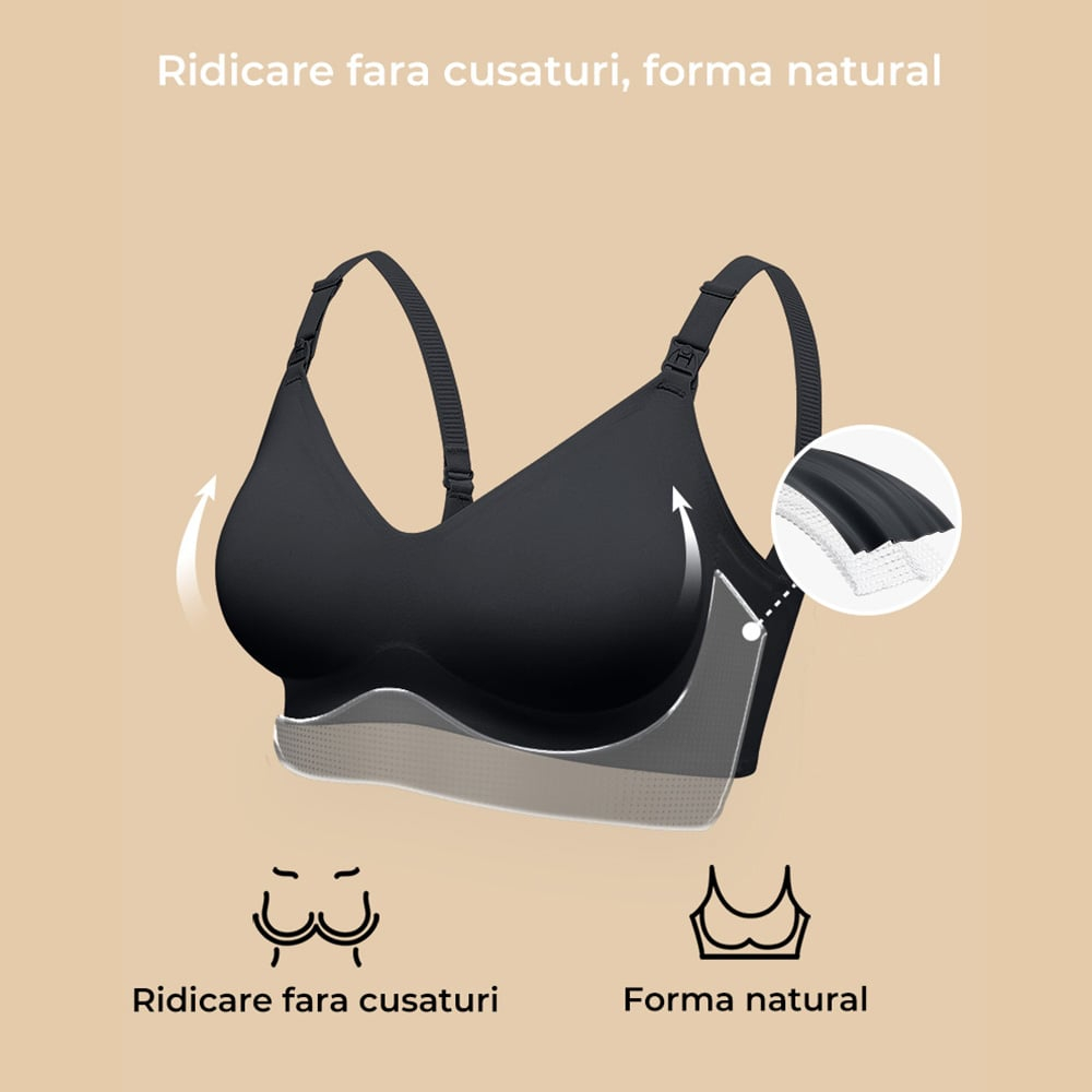 Sutien alaptare Momcozy YN21 Black 2XL [2]