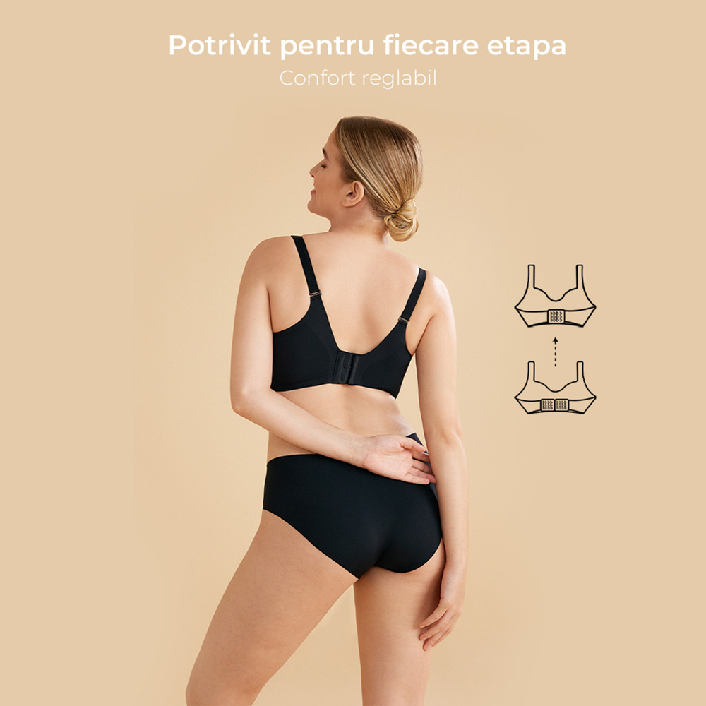 Sutien alaptare Momcozy YN21 Black S [4]