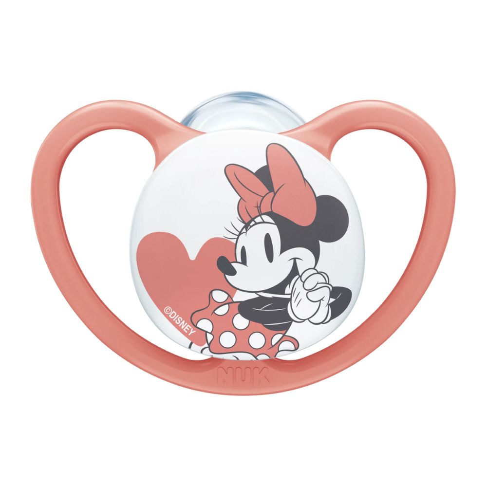 Suzeta NUK Space Disney Mickey Silicon M1 0-6 luni, Set 2 bucati [3]