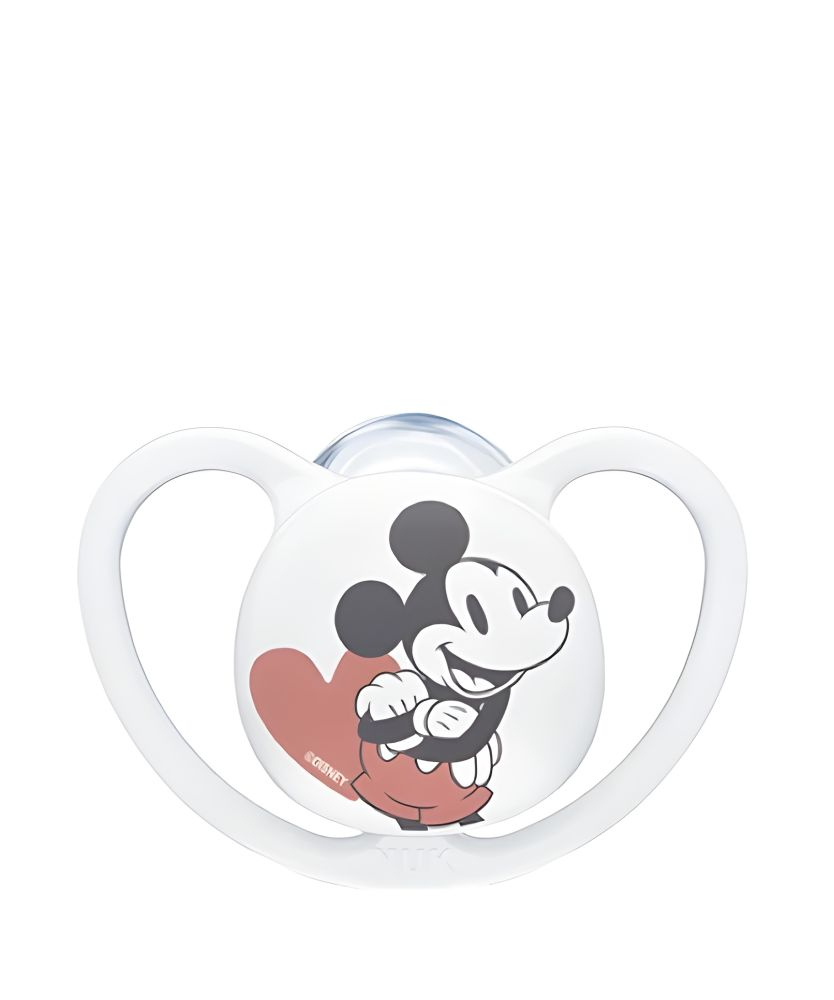 Suzeta NUK Space Disney Mickey Silicon M3 18-36 luni, Set 2 bucati [2]