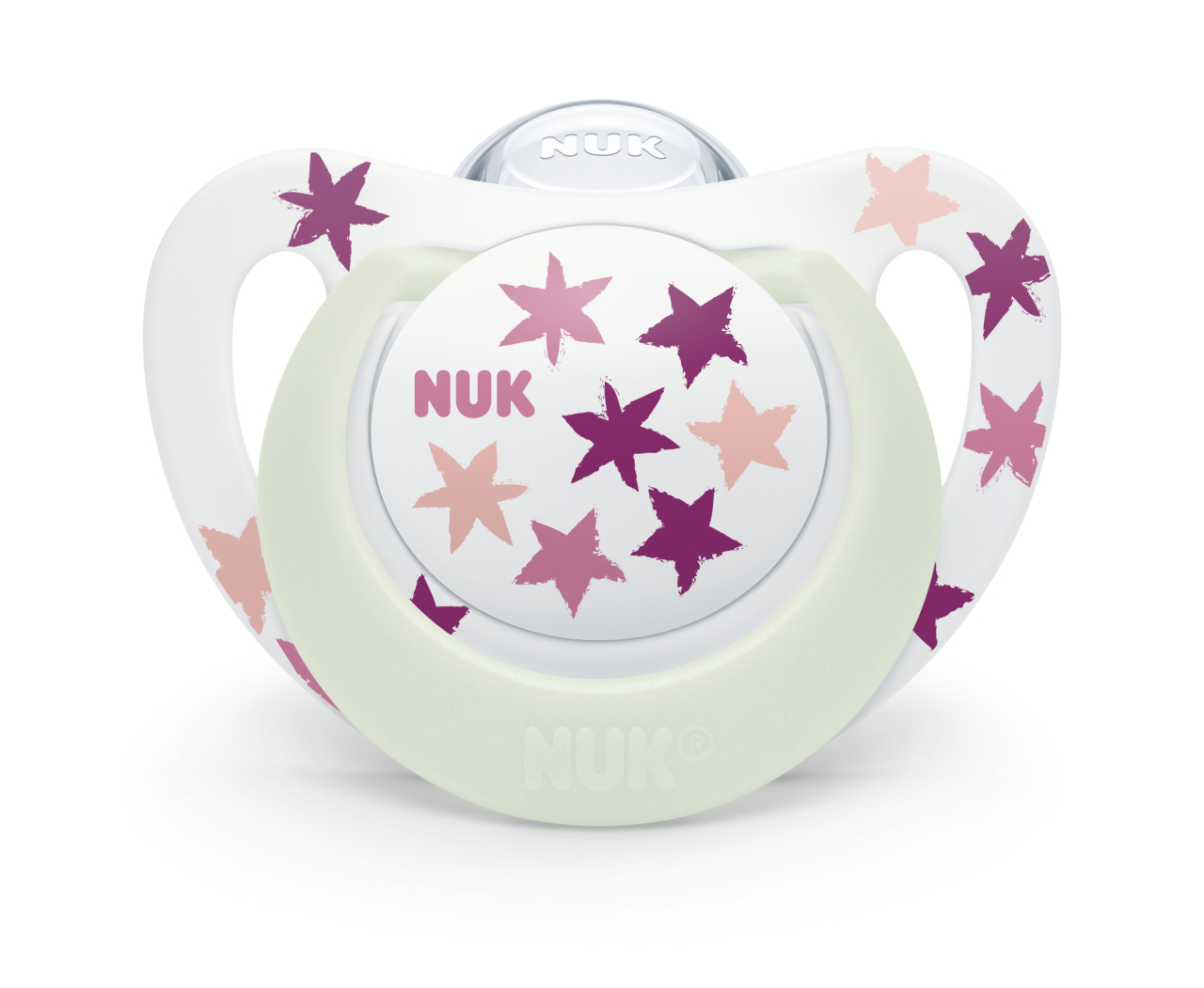 Suzeta Nuk Star Night Silicon 6-18 luni M2