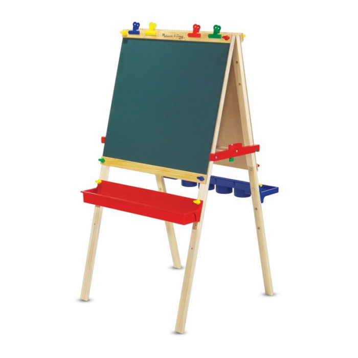 Tabla de scris reglabila Sevalet lemn Melissa and Doug [2]