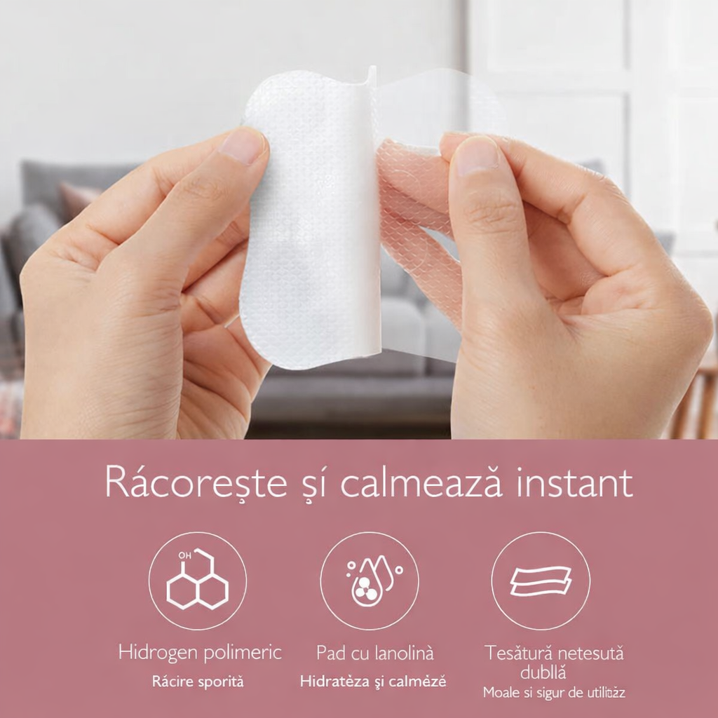 Tampoane calmante Momcozy cu gel set 6 buc [3]