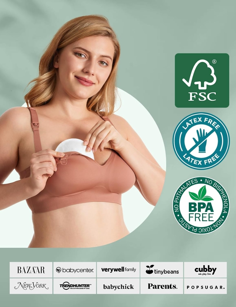 Tampoane de san din bambus Momcozy 120 buc [9]