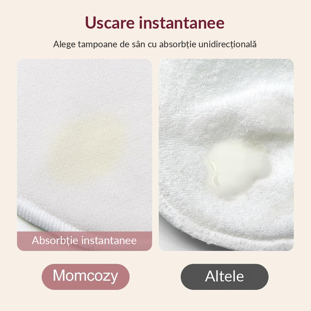 Tampoane reutilizabile pentru san Momcozy groase 6 buc [3]