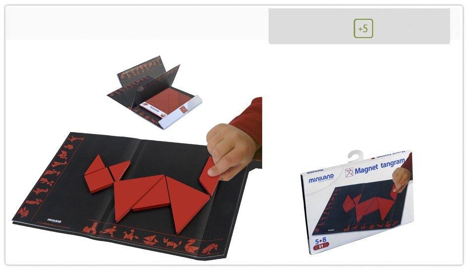 Tangram magnetic Miniland [2]