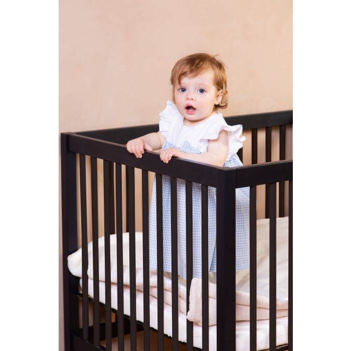 Tarc Childhome 97 cu roti 75x95 cm MDF Negru [2]