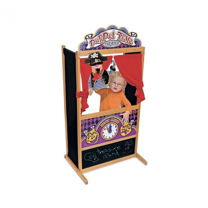 Teatru de papusi Deluxe Melissa and Doug [3]