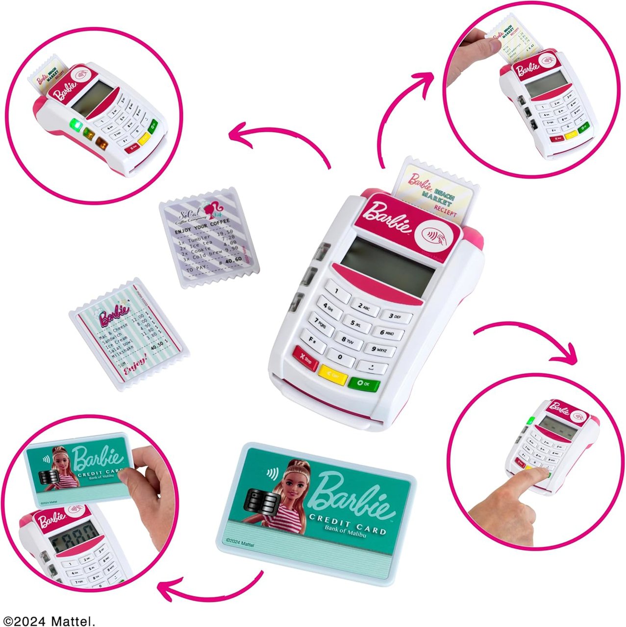 Aparat de plata cu card – Barbie [2]