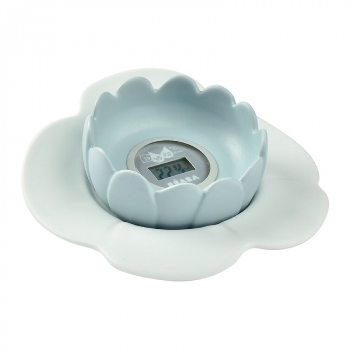 Termometru digital de camera si baie Beaba Lotus Green Blue [2]