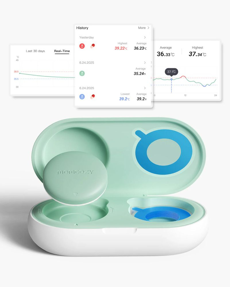 Termometru smart pentru bebelusi Momcozy T31 cu aplicatie [2]