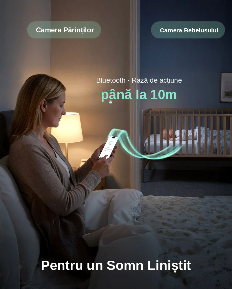 Termometru smart pentru bebelusi Momcozy T31 cu aplicatie [11]