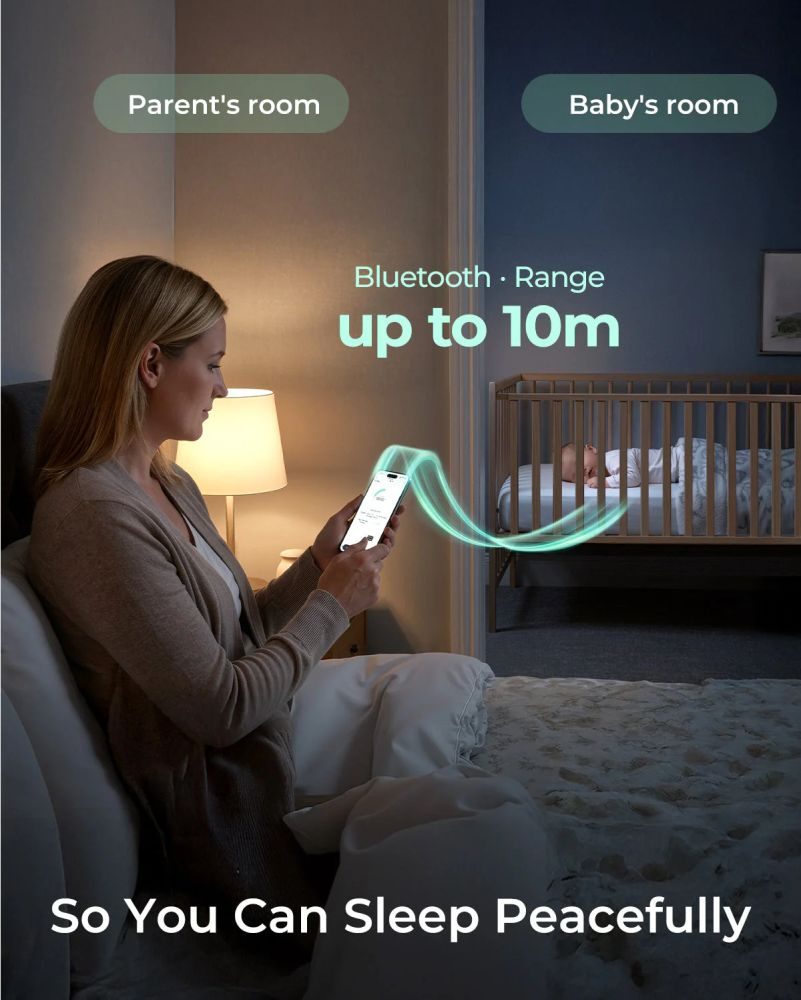 Termometru smart pentru bebelusi Momcozy T31 cu aplicatie [11]