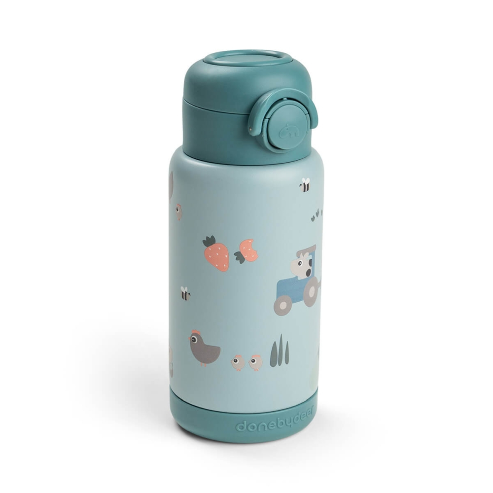 Termos Done by Deer Tiny Farm Blue 340ml [2]