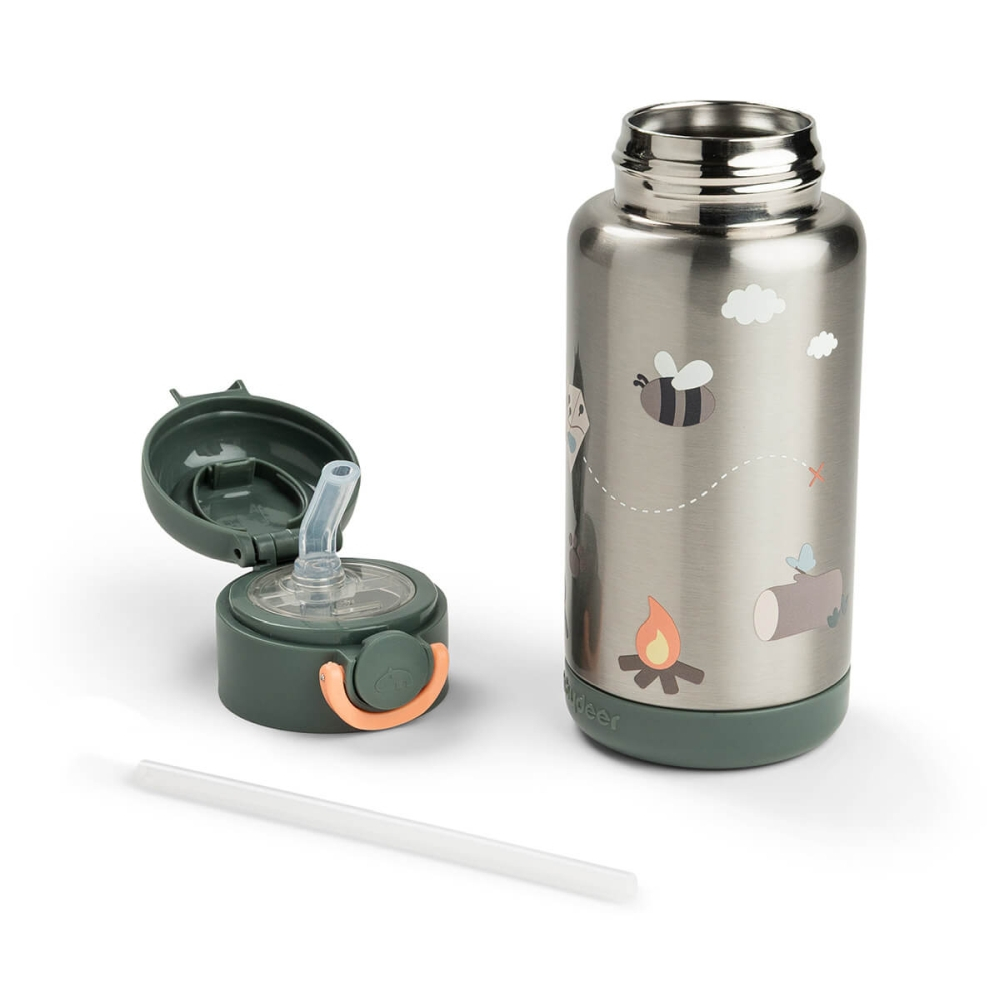 Termos Done by Deer Tiny Trails Green 340ml [3]