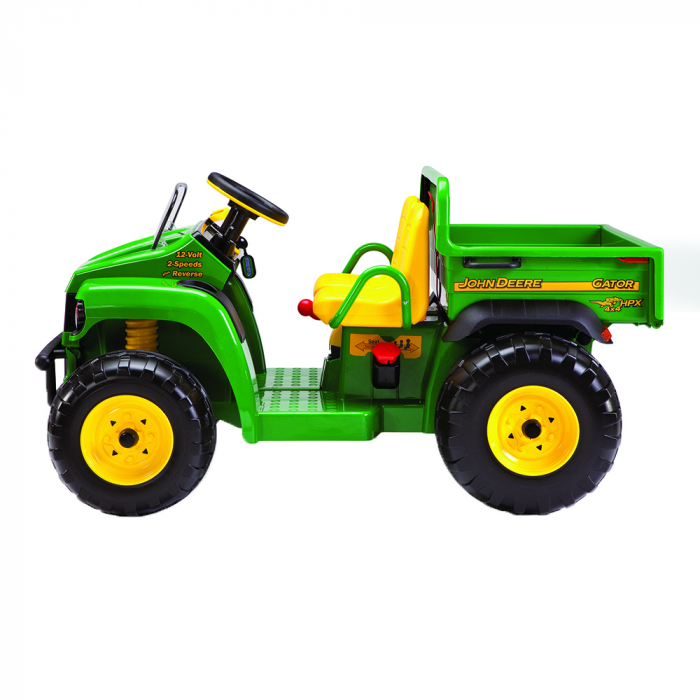 Tractor electric Peg Perego JD Gator HPX, 12V, 3 ani +, Verde [2]