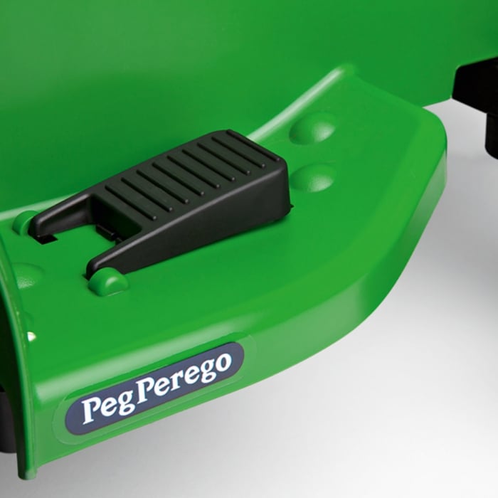 Tractor electric Peg Perego Mini JD John Deere, 6V, 12luni +, Verde / Galben [5]