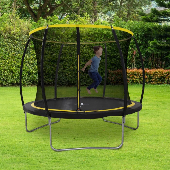 Trambulina cu plasa de siguranta Dunlop 183x50 cm [5]