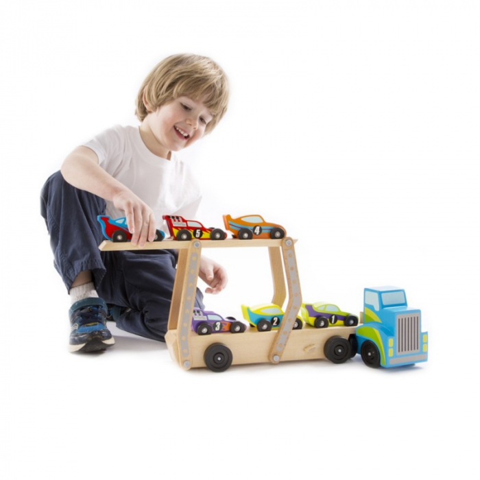 Transportor de masini gigant  Melissa and Doug [2]