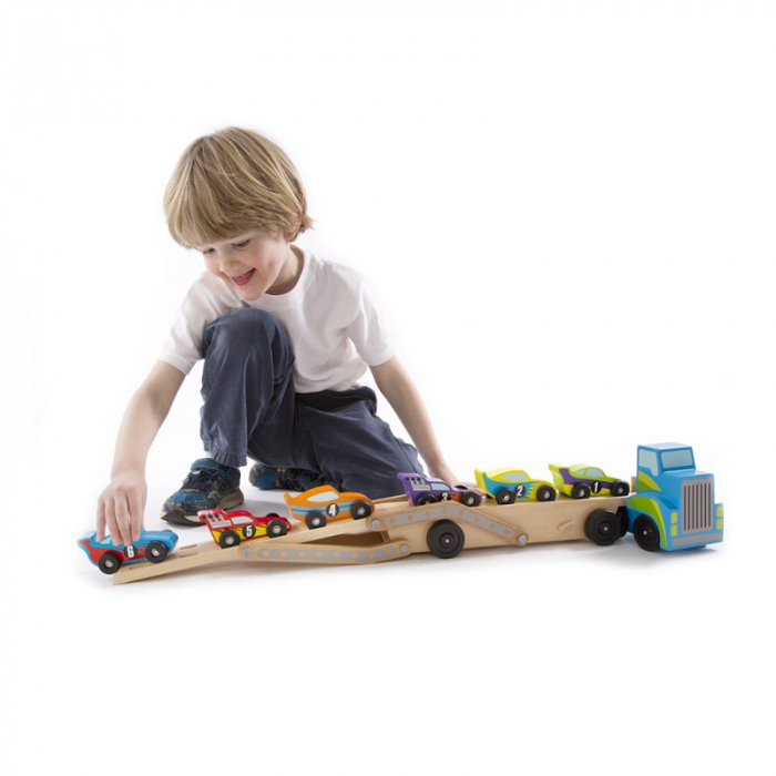 Transportor de masini gigant  Melissa and Doug [3]