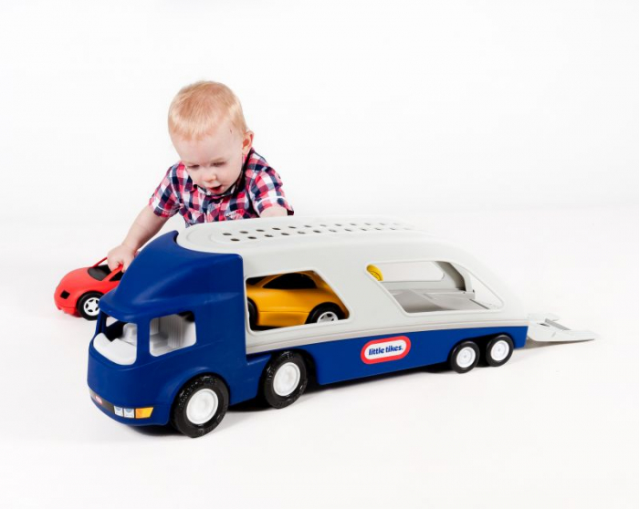 Transportor masini Little Tikes albastru [2]