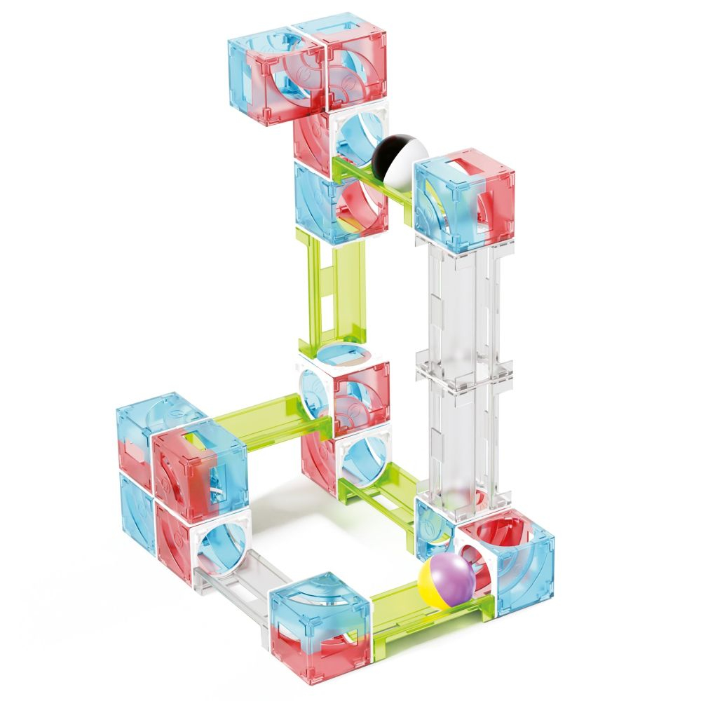 Traseu de bile Quercetti Cuboga 70 piese [2]