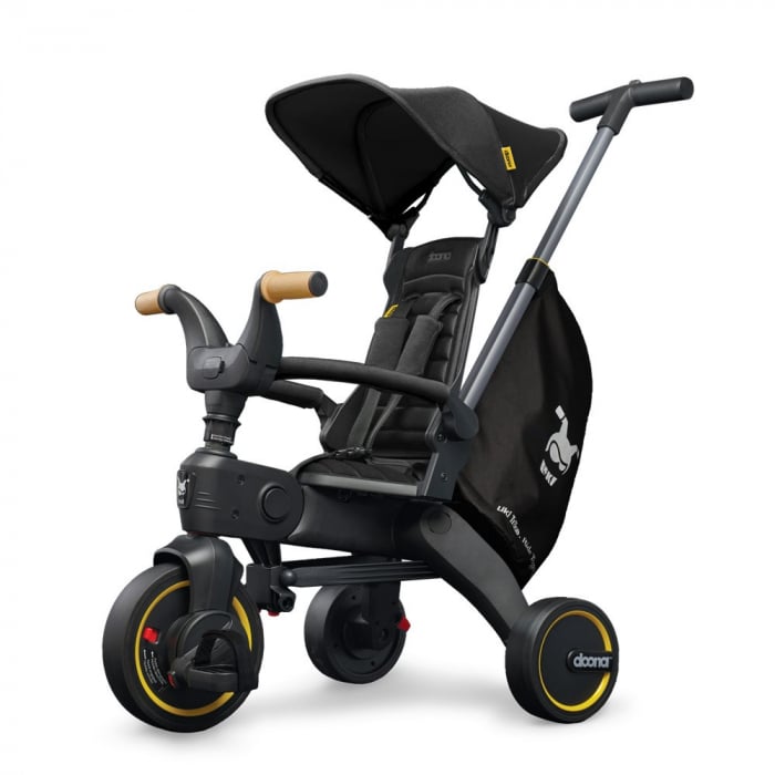 Tricicleta Doona Liki Trike S5 Nitro Black - Resigilat