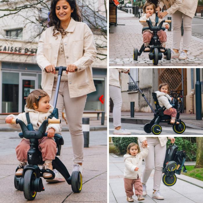 Tricicleta Doona Liki Trike S5 Racing Green-Resigilat [5]