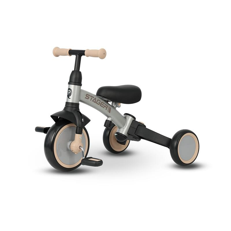 Tricicleta evolutiva pliabila Qplay STAGER Argintiu [3]