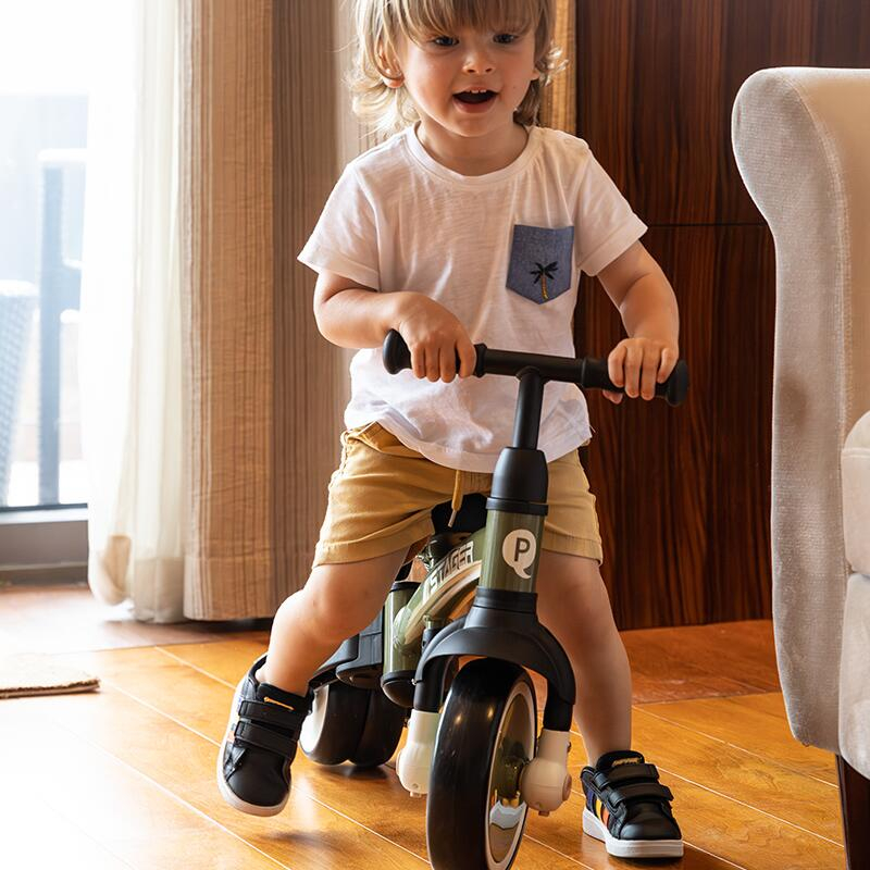 Tricicleta evolutiva pliabila Qplay STAGER Verde [7]