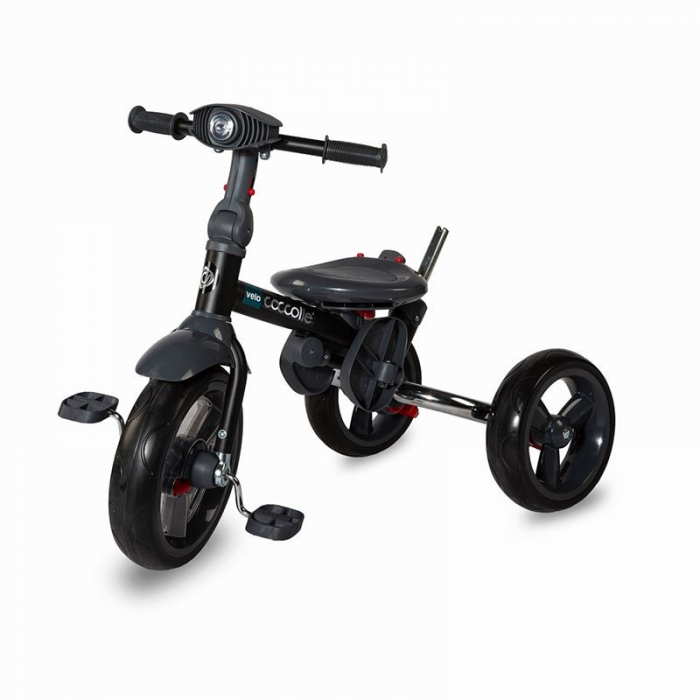 Tricicleta multifunctionala 4in1 cu sezut reversibil Coccolle Velo Mustar [6]