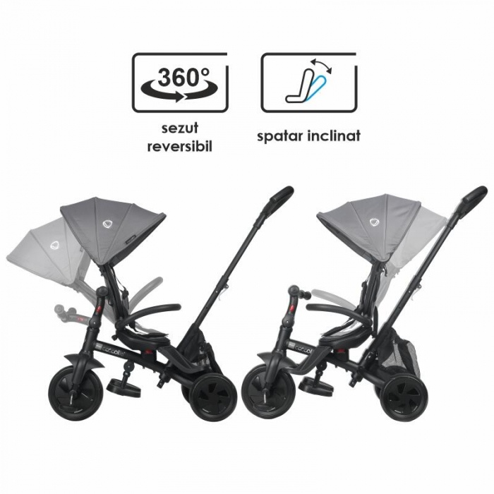 Tricicleta multifunctionala Coccolle Alegra Greystone [11]