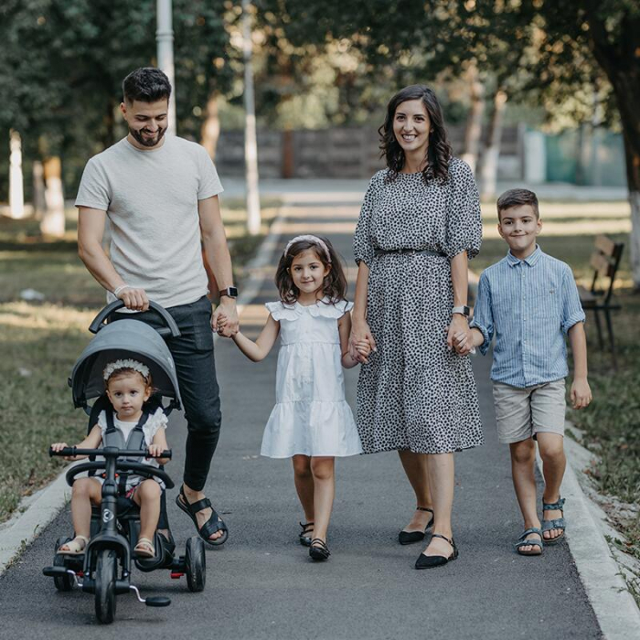 Tricicleta multifunctionala Coccolle Alegra Greystone [20]