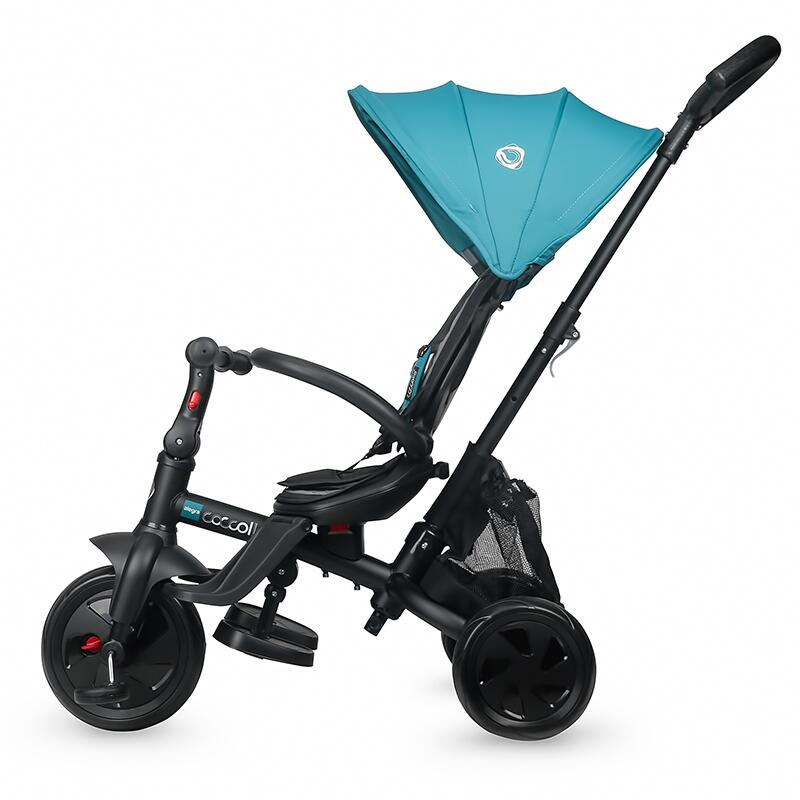 Tricicleta multifunctionala Coccolle Alegra Turquoise tide [3]