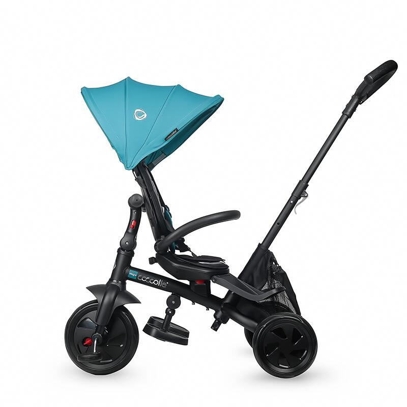 Tricicleta multifunctionala Coccolle Alegra Turquoise tide [4]
