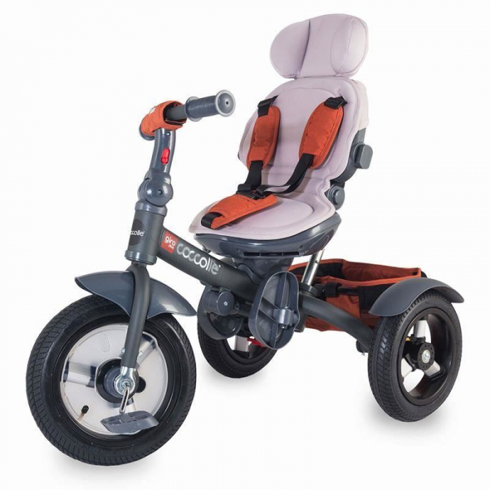 Tricicleta multifunctionala Coccolle Giro Plus Albastru [7]