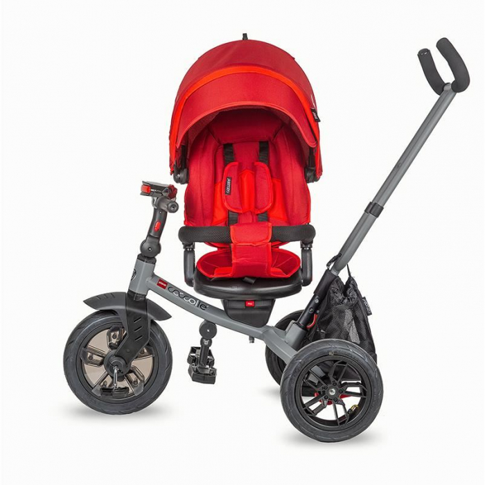 Tricicleta multifunctionala Coccolle Pianti Ruby Red [7]