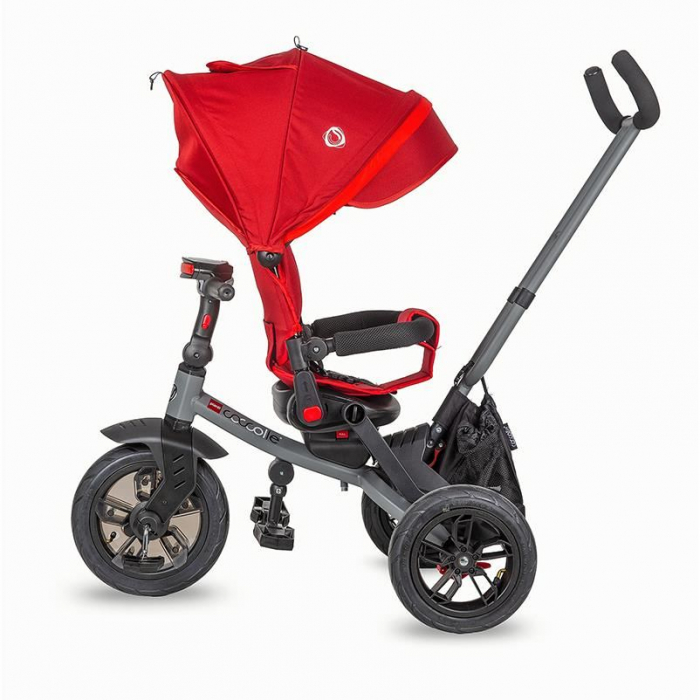 Tricicleta multifunctionala Coccolle Pianti Ruby Red [5]