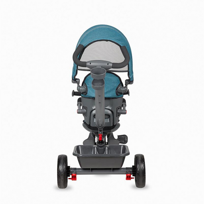 Tricicleta multifunctionala Coccolle Primo Turquoise Tide [7]